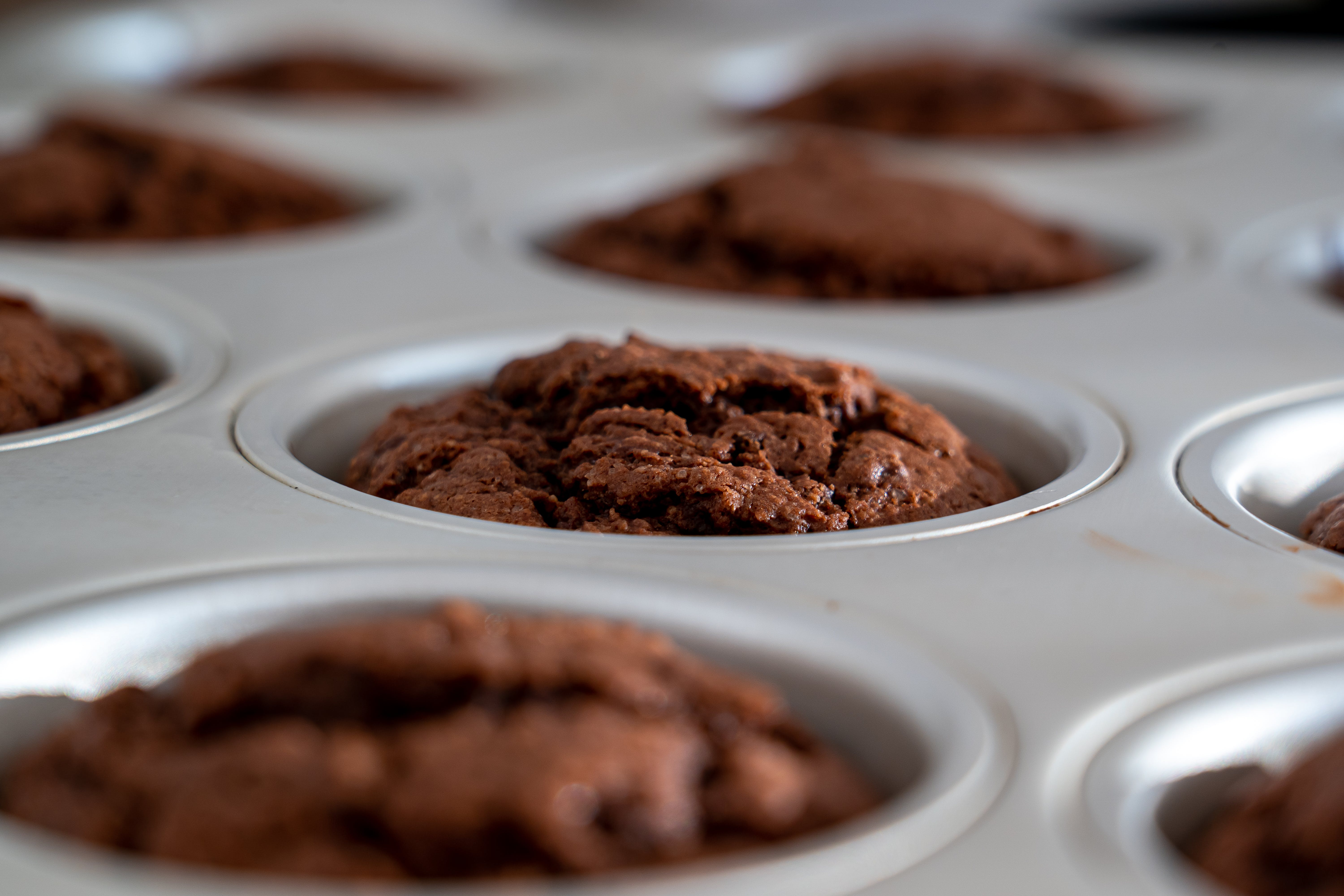 Double Chocolate Banana Muffins