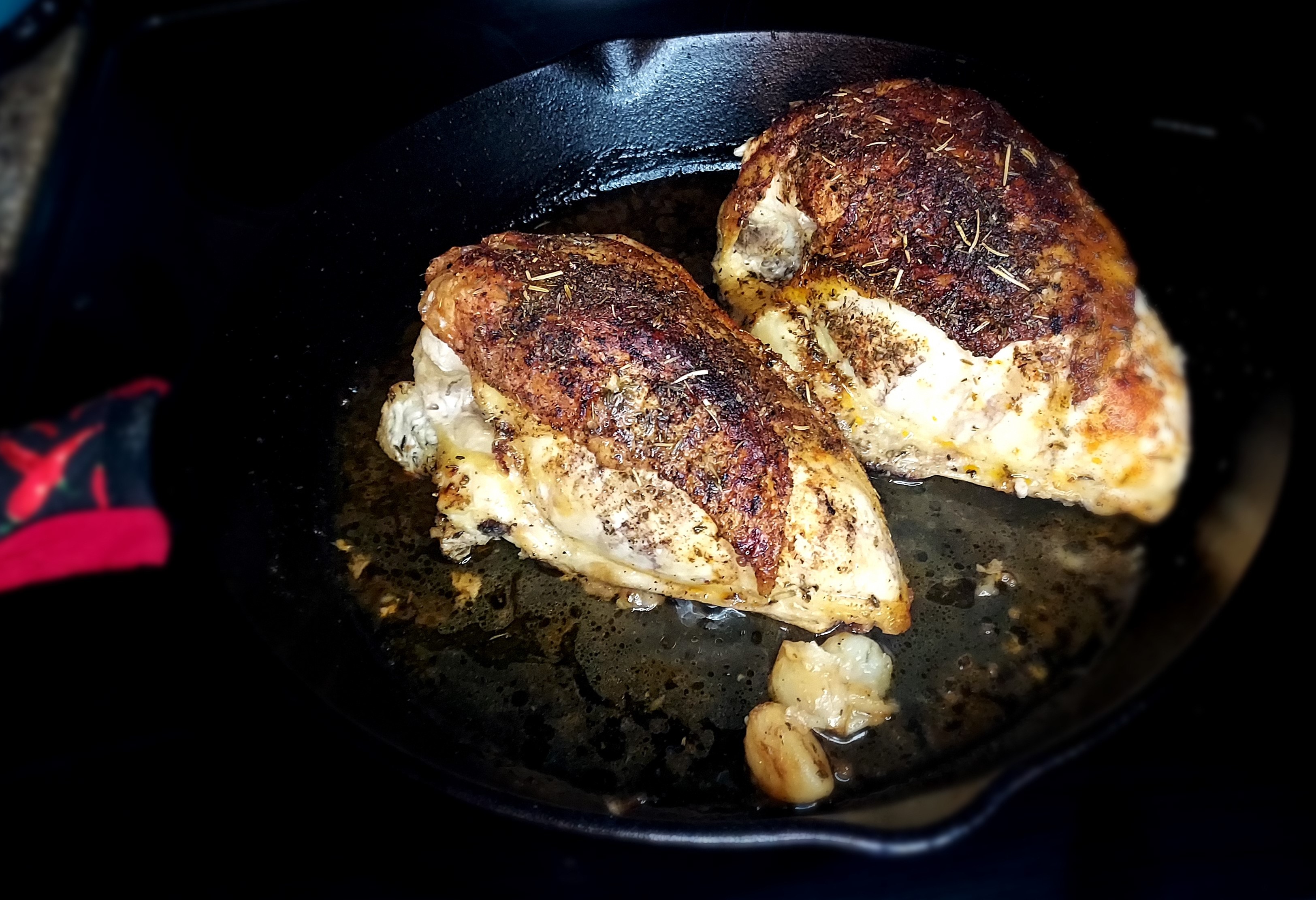 Herb Basted Chicken Breasts