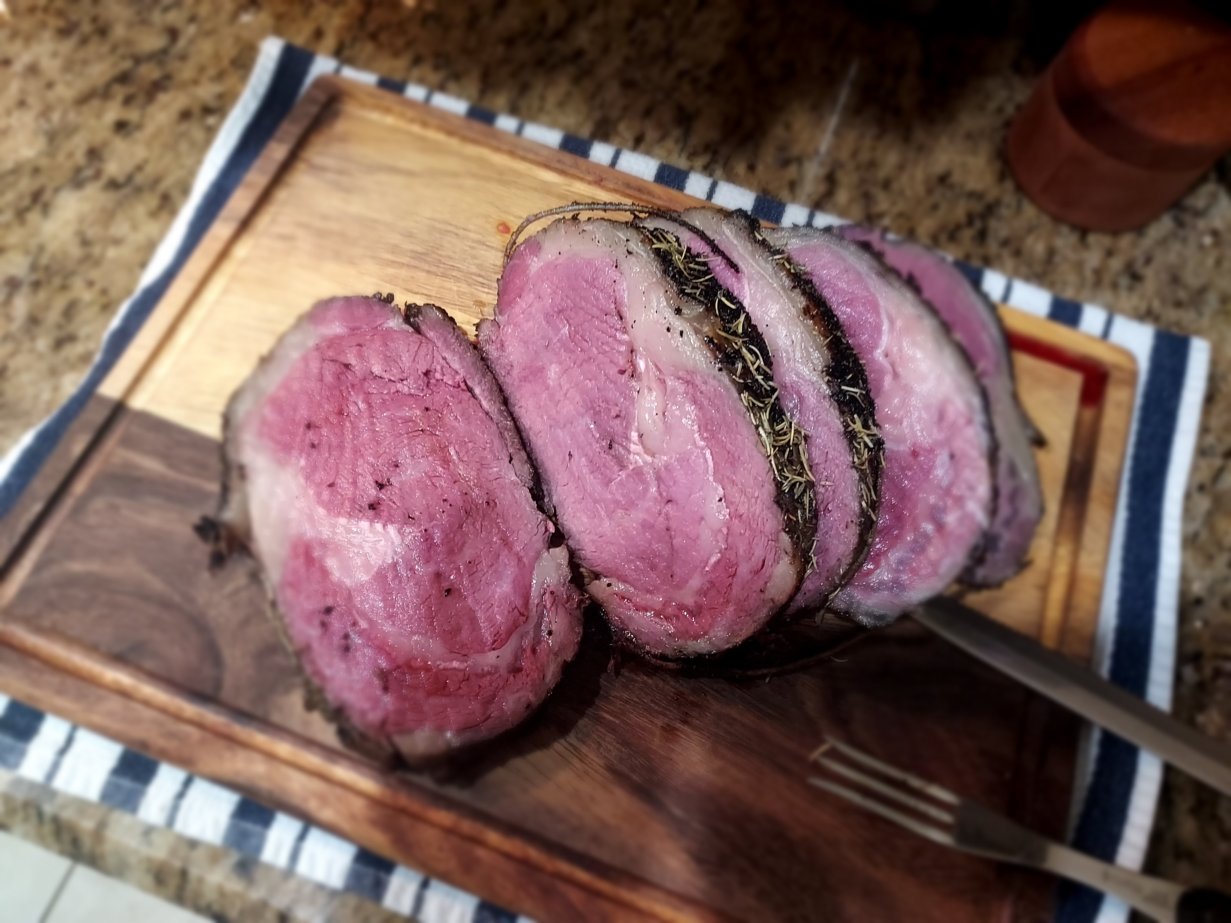 Seared Prime Ribeye Roast